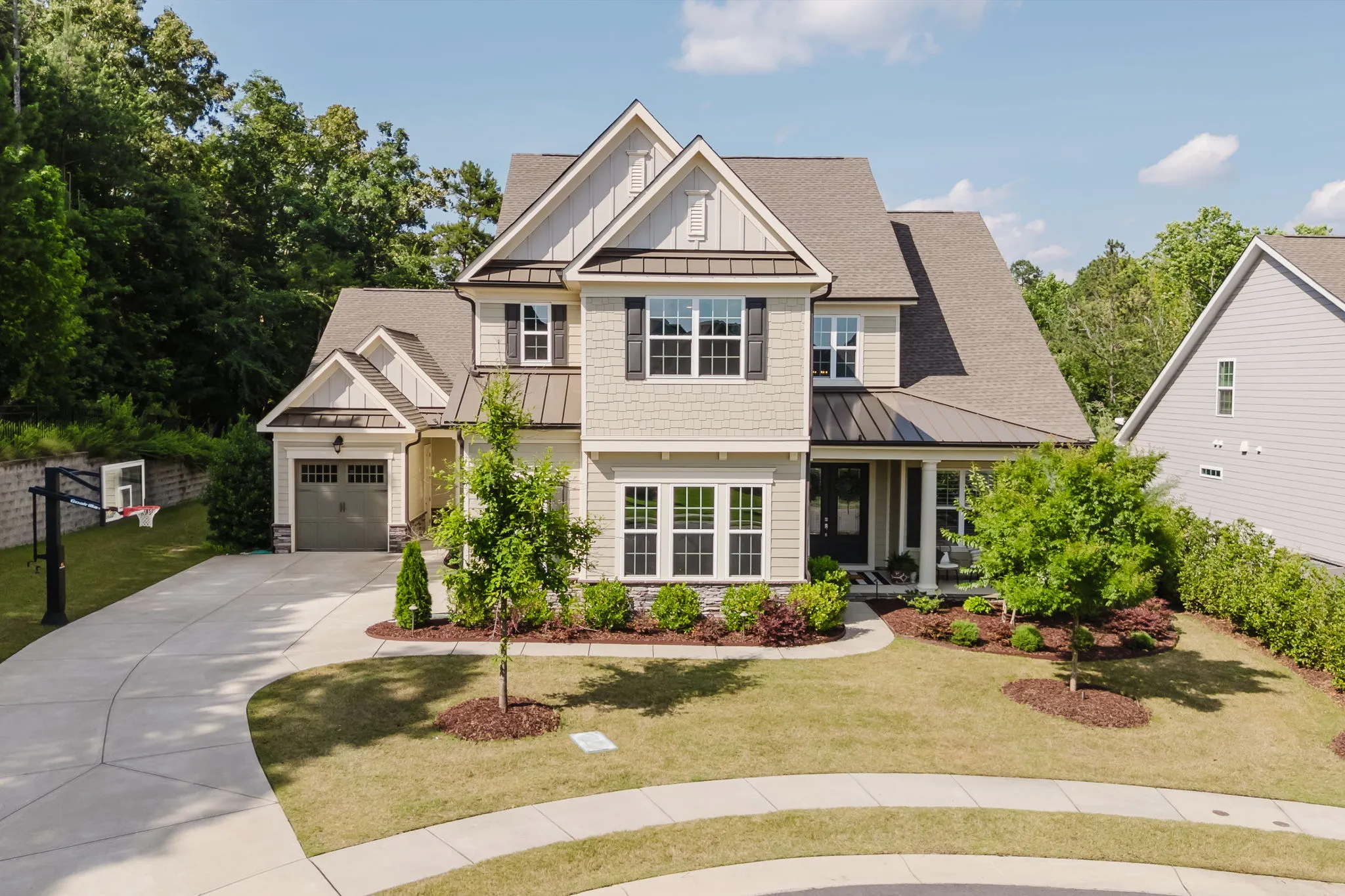 Charlotte residential listing exterior photographed by One Shot Drone Tours