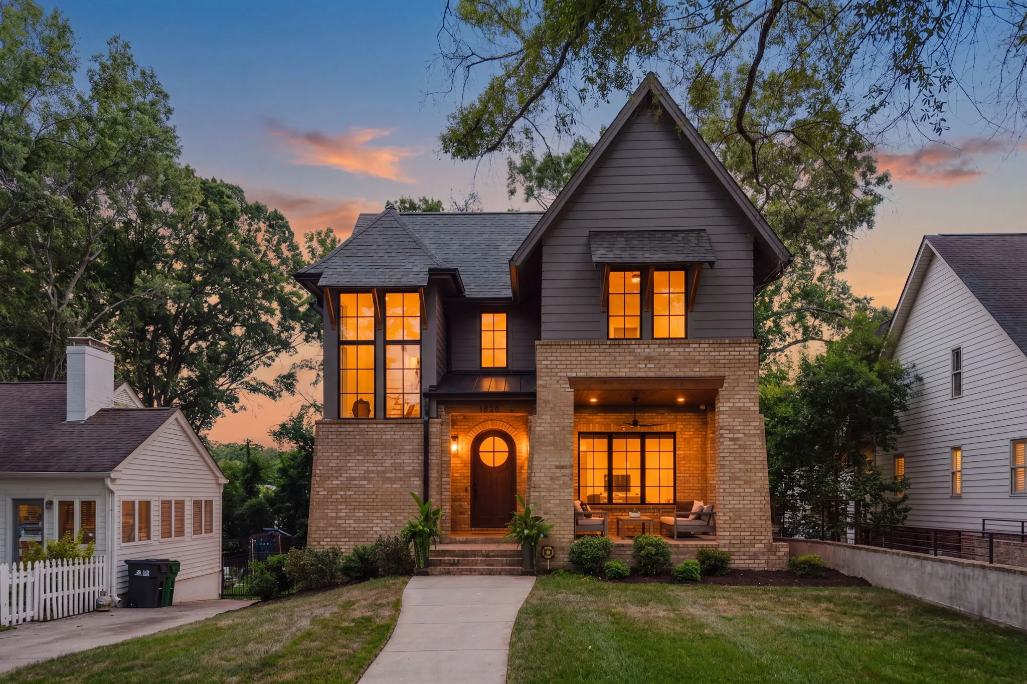 Real estate listing exterior · 1820 Mecklenburg Ave, Charlotte · NC